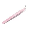 Curved tweezers