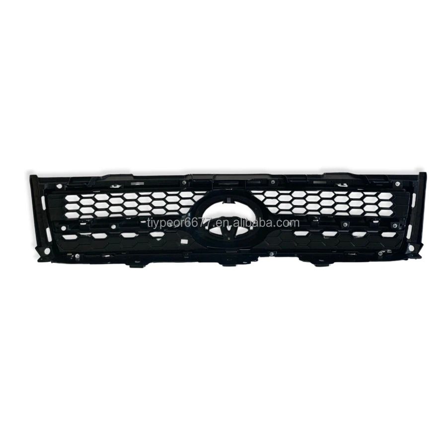 product tiypeor replacement grille assembly for 2009 2012 toyota rav4 base sport front bumper upper grille  bright stripe plating-6
