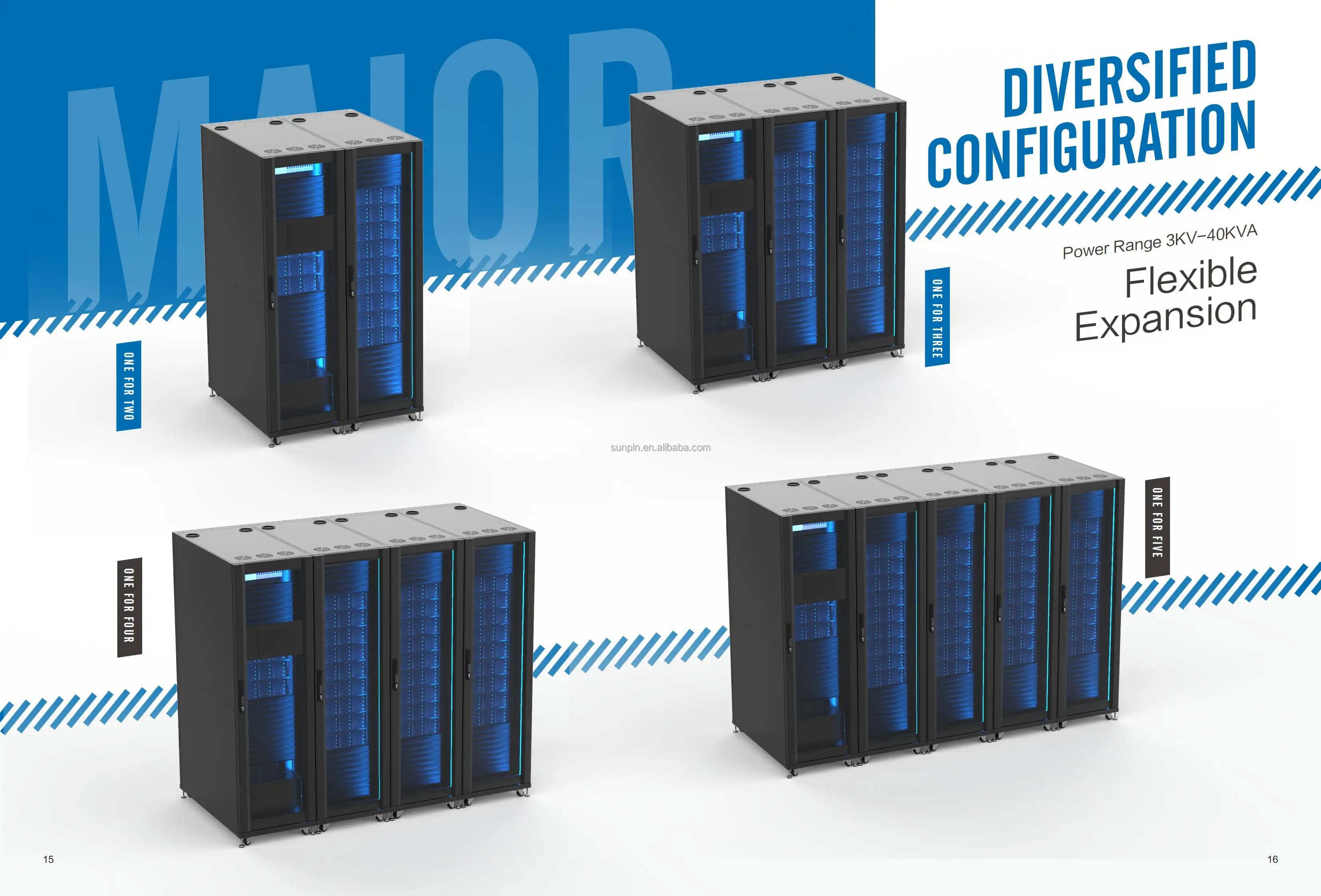 5G IT Data Center Smart Rack Server Cabinet network