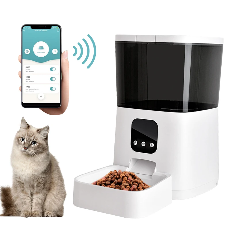 App Control Timing Animal Smart Food Dispenser Automatic Dog Smart Feeder -  Buy Dog Smart Feeder,Feeder Automatic Pet,Automatic Feeder Pet Product on  