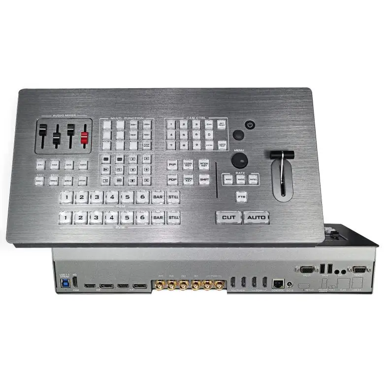DeviceWell UHS6610 4K UHD Video Switcher USB3.0 UVC Essential Studio Equipment for Broadcast TV & Radio