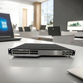 S5732-H24S6Q S5730 Series Network Switches  20 Gigabit SFP, 4 10-gigabit SFP+,6 40GE QSFP, Switch Ethernet S5732-H24S6Q-K