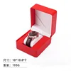Boîtier de montre à support intérieur bicolore rouge