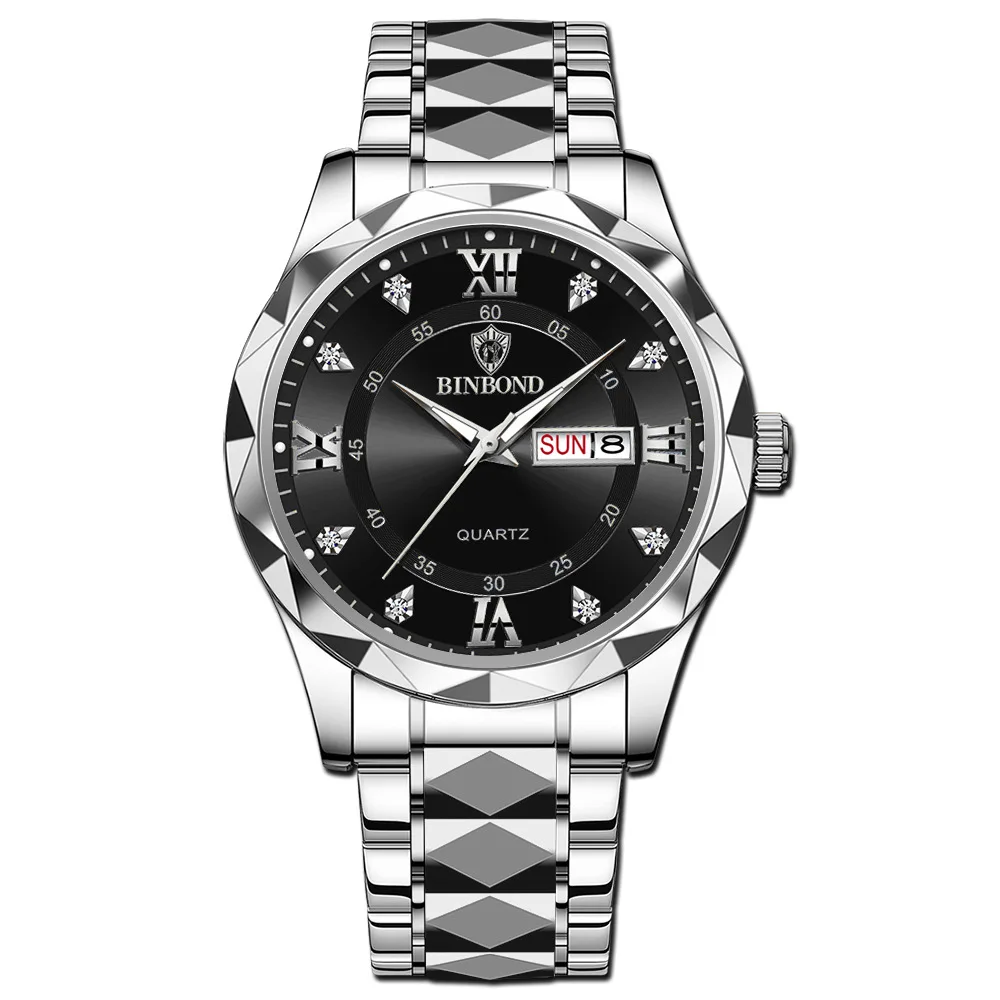 Binbond 2521 B2521 Model Luxury Sport Business Retro Korean Style Quartz Wristwatch Simp aperçu 39