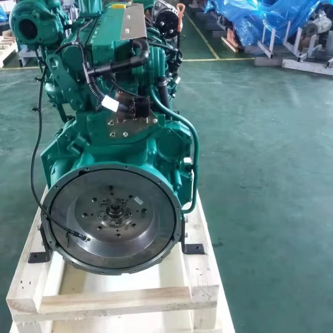 Efficient Turbocharged D7E  Diesel Engine 4-Stroke Industrial Motor with Direct Injection Electric Start Water-Cooled for Volvo