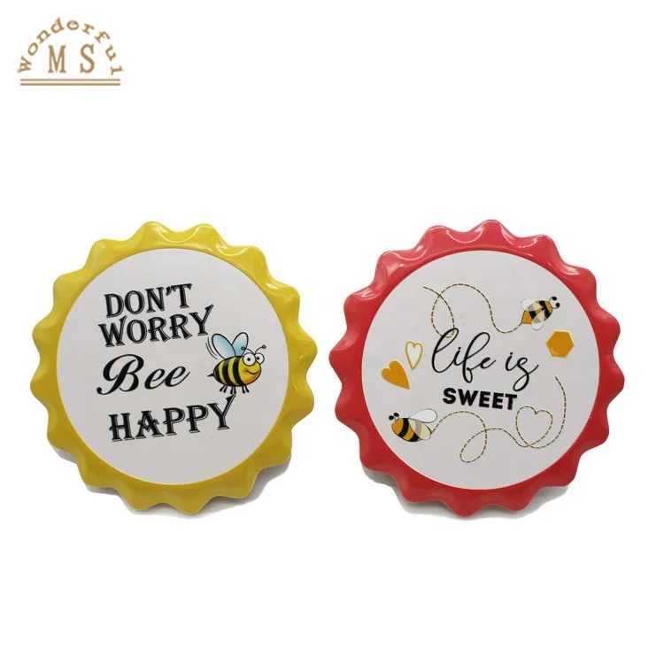 Inspirational Ceramic Glass Home Ornament Magnet Suitable for Whiteboard Classroom Office Family Locker Cabinet Dishwasher