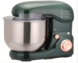 6 Speeds 1800W High Quality Energy-Efficient Class a Stainless Steel Electric Stand Mixer 1 Year Warranty Gift Box Packaging