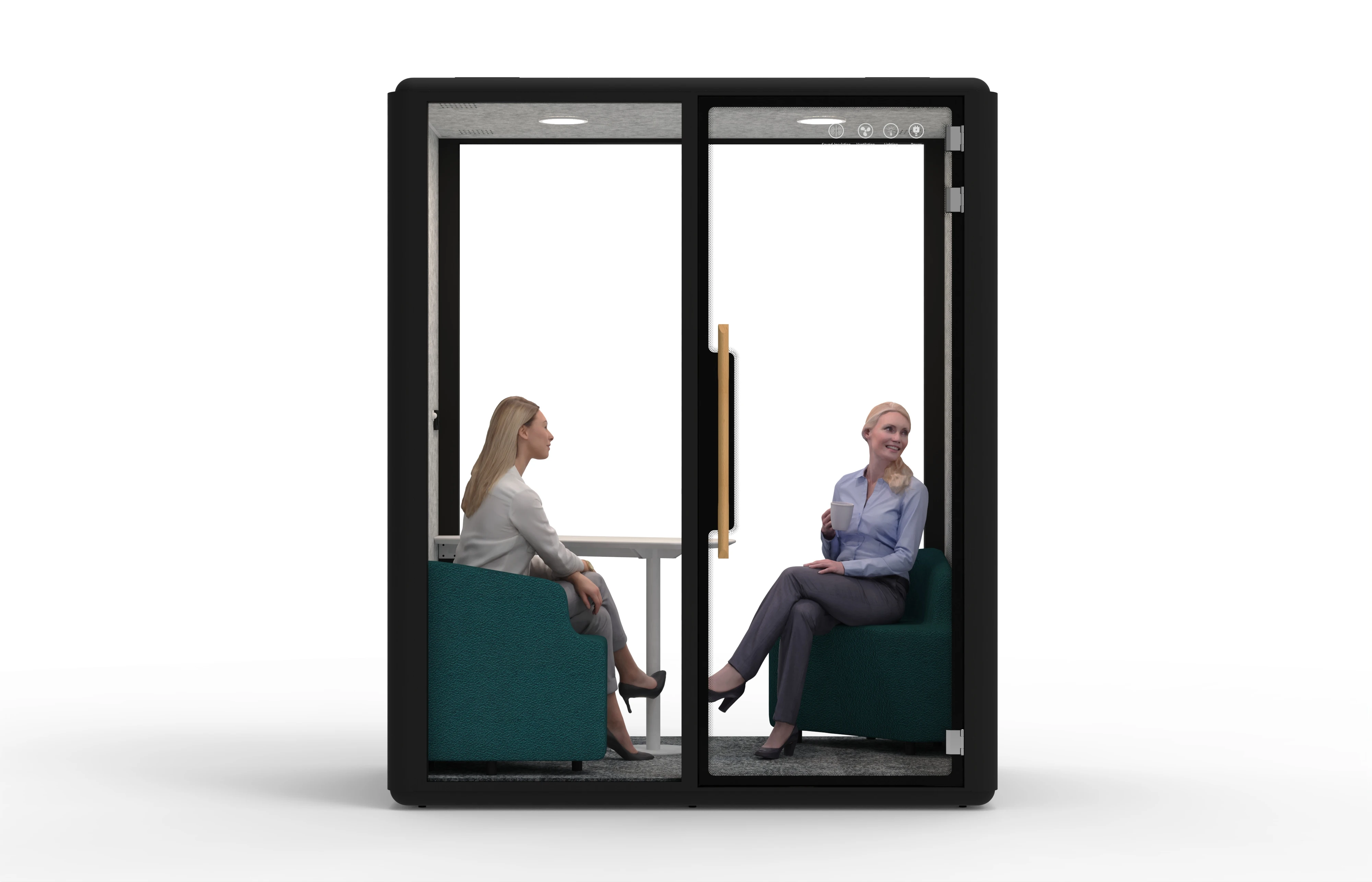 European Style Work Office Pod Well-Decorated Soundproof Phone Booth Home Office Studio Villa Indoor Bathroom Apartment Bedroom 13