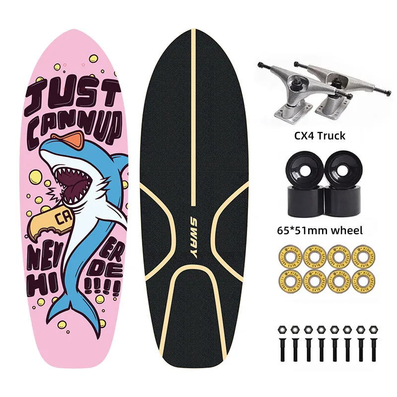 スノーボード SLIDE Surf Skateboards NEW TruckSet 360_Slide_Skateboard_Fish-