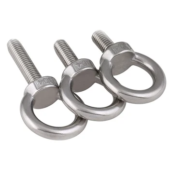 Viti Maschili Di Sollevamento Bulloni Oculari Placcati In Zinco M6,8,10 - Foto 10