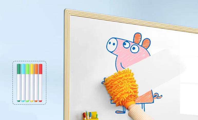 Новое поступление детский дом граффити может быть стираемая доска для рисования самоклеящаяся Магнитная