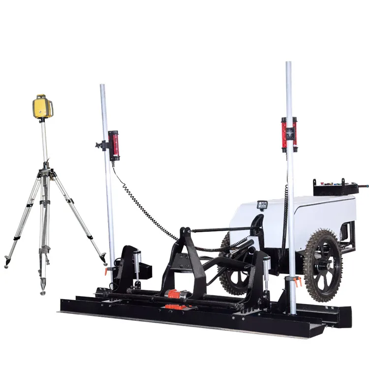 High Efficiency Land Ground Tool Vibratory Floor Paving Concrete Laser Screed Leveling Machine