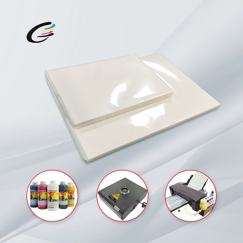 Dtf Paper Transfer Pet Film A3 A4 A3+ Sheet T-shirt Heat Transfer DTF ...