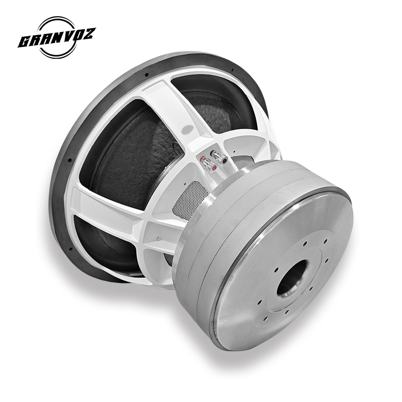 18インチ サブウーファー 4500W RMS デュアル 2オーム アルミ