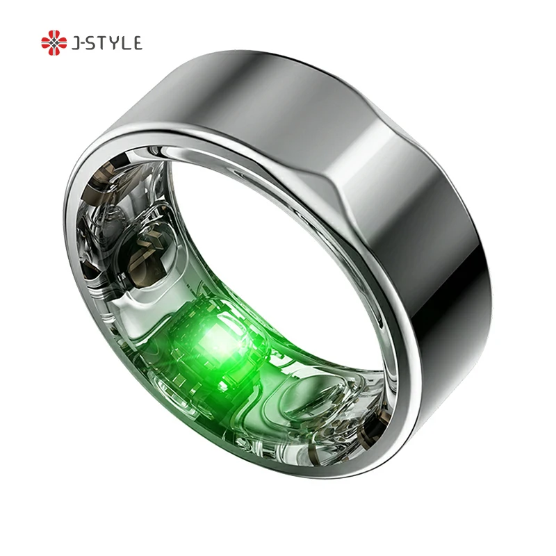 J-style 2301A Waterproof Stainless Steel Smart Health Rings