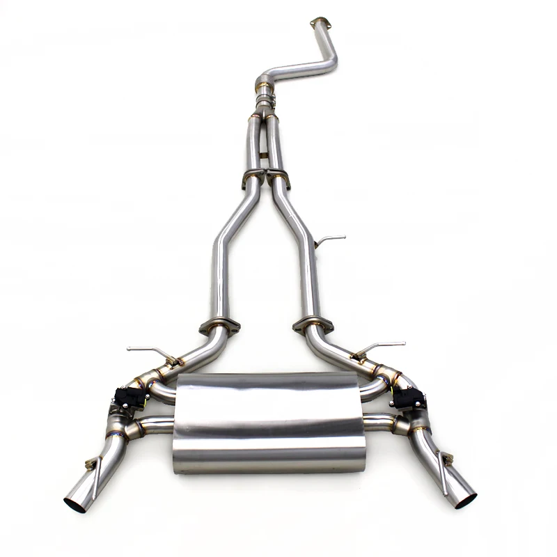 Catback Exhaust For Cadillac CT4 2.0T 2019-2023 Stainless Steel Car Exhaust System Escape Exhaust