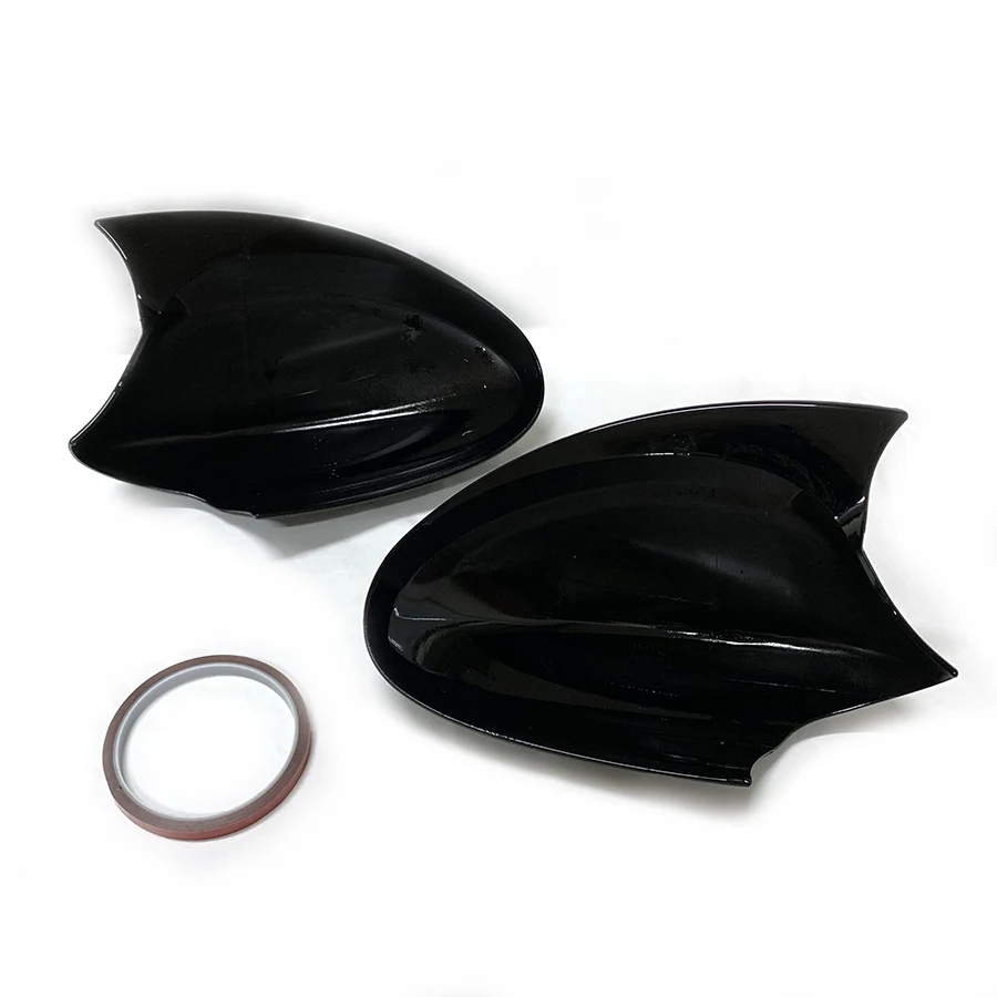 product tiypeor high quality ox horn style mirror cover for bmw 3 series e90 2005   2007  car parts replacement rearview mirror cover-8