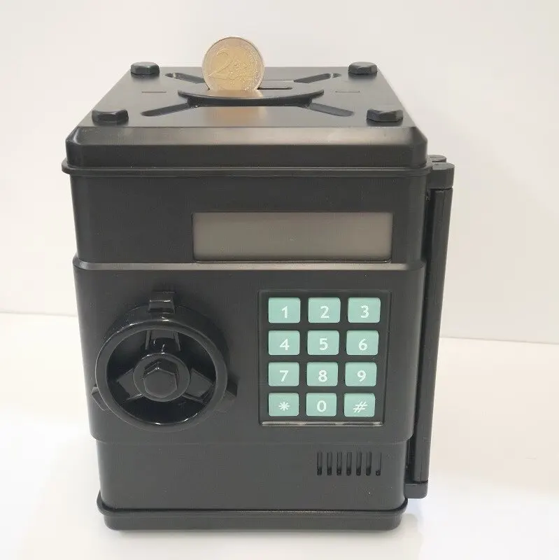 air Conditioning Coin Timer Piggy Boxes for Adults Money Box Bank with CE Certificate