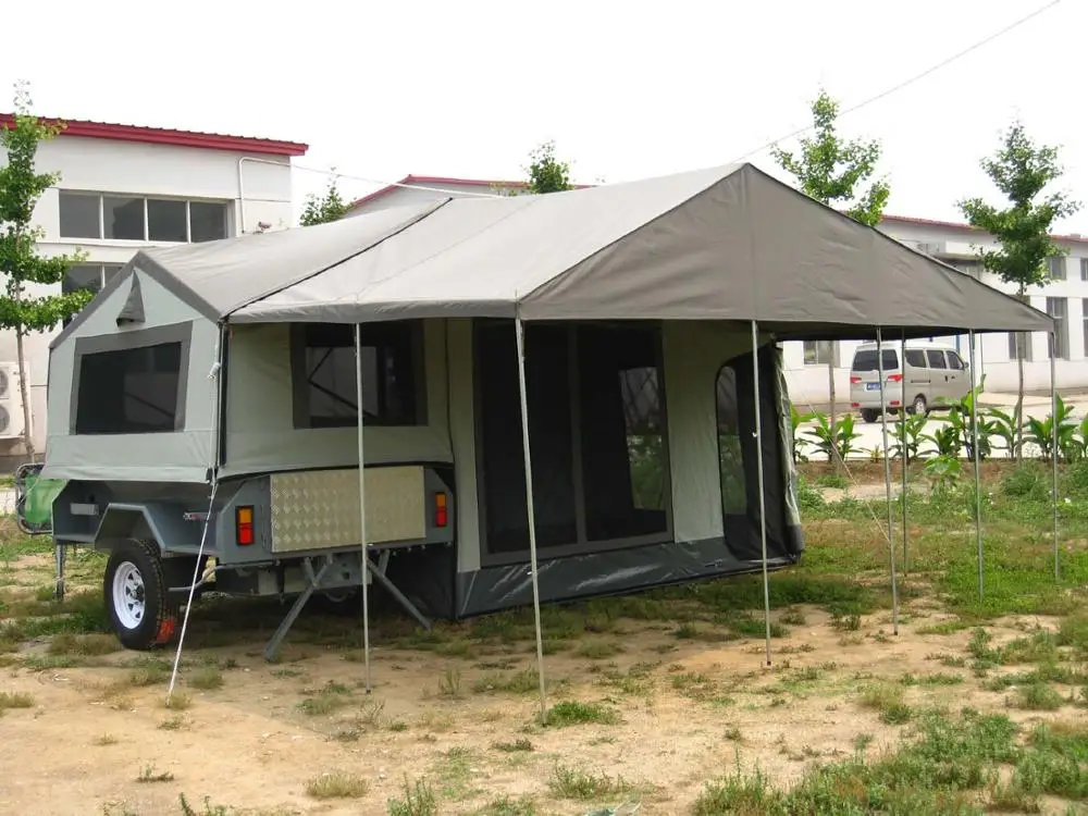 Custom Waterproof Tipi Tent Family Camping Out Car Roof 4x4 Trailer