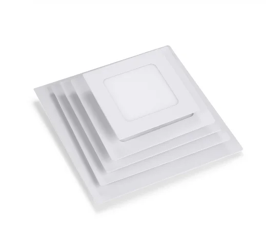 Ultra Thin Square LED Panel Light 3W 6W 9W 12W 15W 18W AC85-265V Recessed LED down light for indoor Lighting