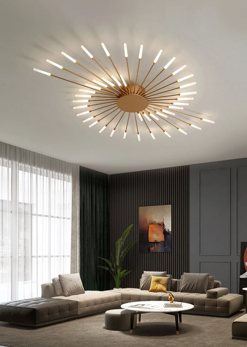 Modern Led Ceiling Chandelier Lamp Indoor Lighting For Home Decoration ...