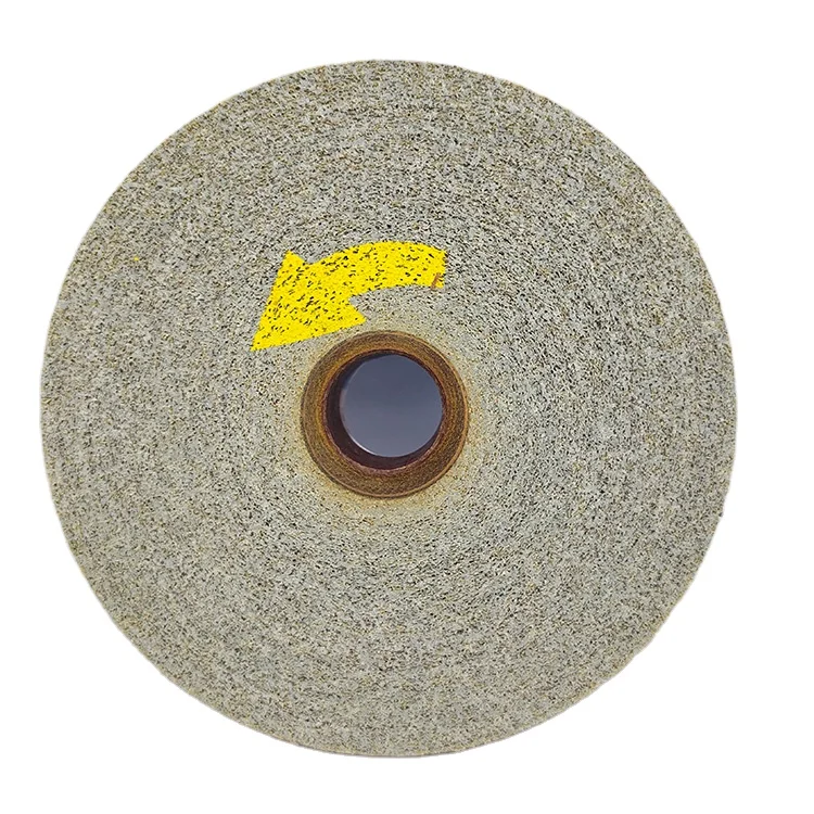 Exl 9s Fin 6x1x1 Metal Finishing Convoluteabrasive Grinding Wheel