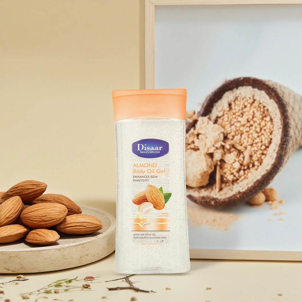 Disaar 100% натуральный миндальный гель для масла тела усиливает эластичность кожи увлажняющий крем восстановления масляный продукты