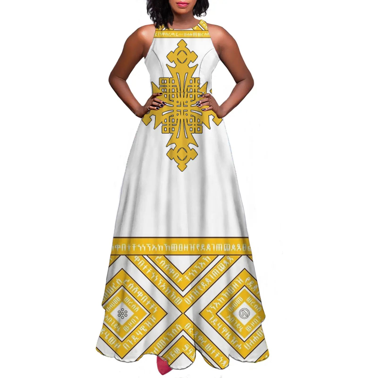 gold ethiopian dress 1930's Princess Obolensky Olive Green Velvet Winged-Sleeve Dressing Go main image 0