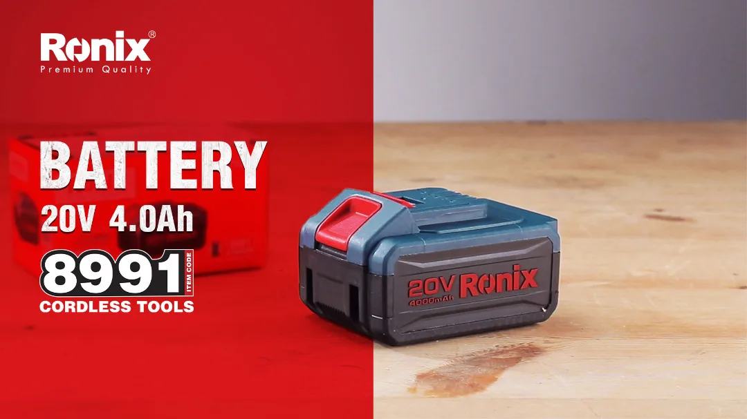 Ronix Hot Selling Model 8993 20V 4A Rechargeable Lithium Replacement  Cordless Power Tools Fast Charger for 89 Series - China Lithiium Battery Fast  Charger, Cordless Power Tools Charger