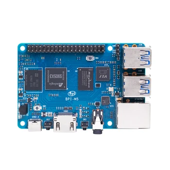 4GB LPDDR4 16G emmc onboard Banana Pi BPI-M5 Amlogic S905X3 quad-core Cortex-A55 CPU Raspberry pi 4 similar function