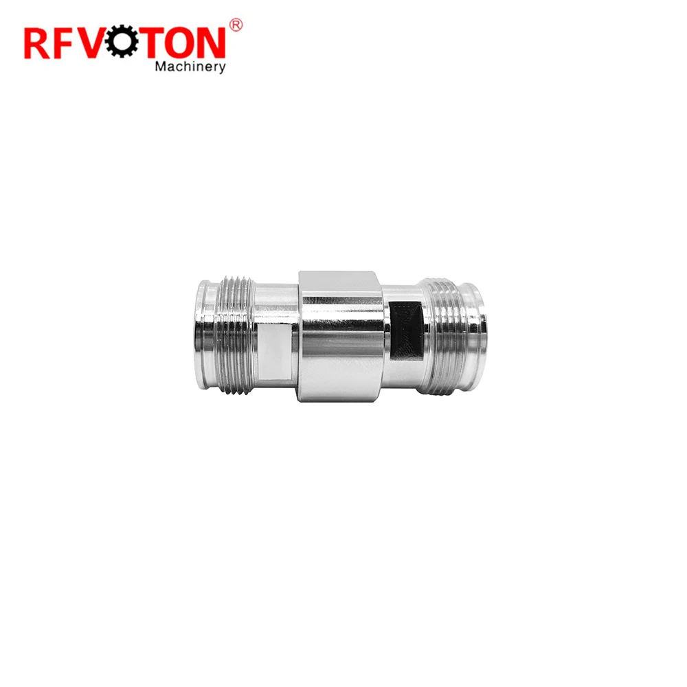 Rf coaxial mini din 4.3-10 female to female Connector adaptor details