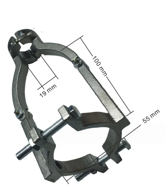 Electric drill support bracket Platform drill to square hole drill support bracket