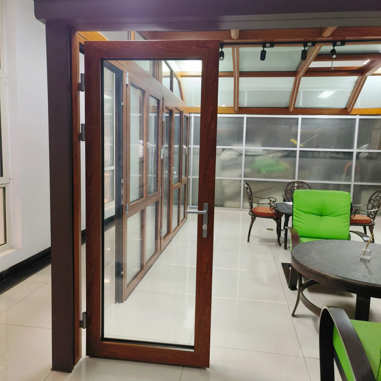 Minimalist Simple Design Double Glazed Soundproof Aluminum Door and Window Glass Casement Manual Opening Finished Supplier