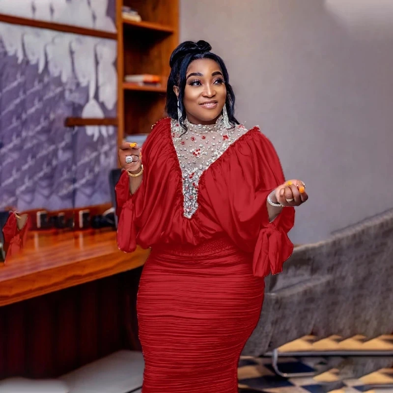 nigerian cocktail dresses New In Lace Empire Cocktail Dress Available in all sizes from 6-24 Price - 51,500 Length - 60 Color