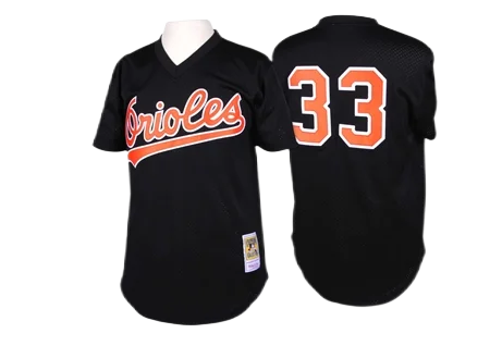 Wholesale Men's 1970 Baltimore #8 Cal Ripken #5 Robinson 22 Jim Palmer 33  Eddie Murray White Orioles Throwback Jersey From m.