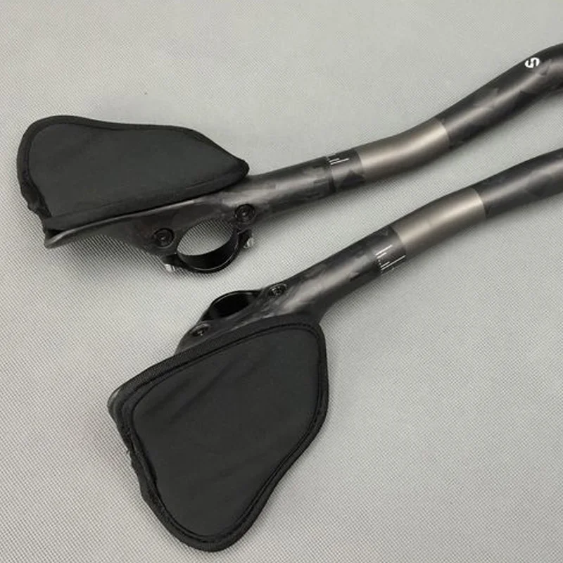 ロードバイク用エアロバーハンドルバー カーボン製MTBレストハンドル