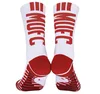 Red devils in white