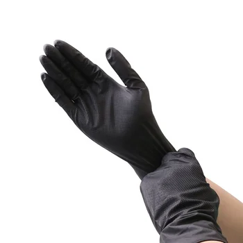 Rubber Glove Xingyu Black Nitrile Gloves Powder Free