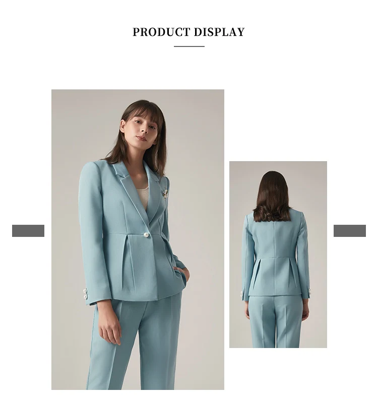 Formal Shirts And Pants Combination For Women Business Suit