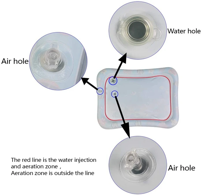 Wholesale Tummy Time Ecofriendly 2021 Water Mat Baby For Kids Fun