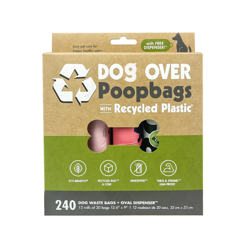 China Factory Biopliastic Pet Poop Bag Scented Biodegrade Private Label