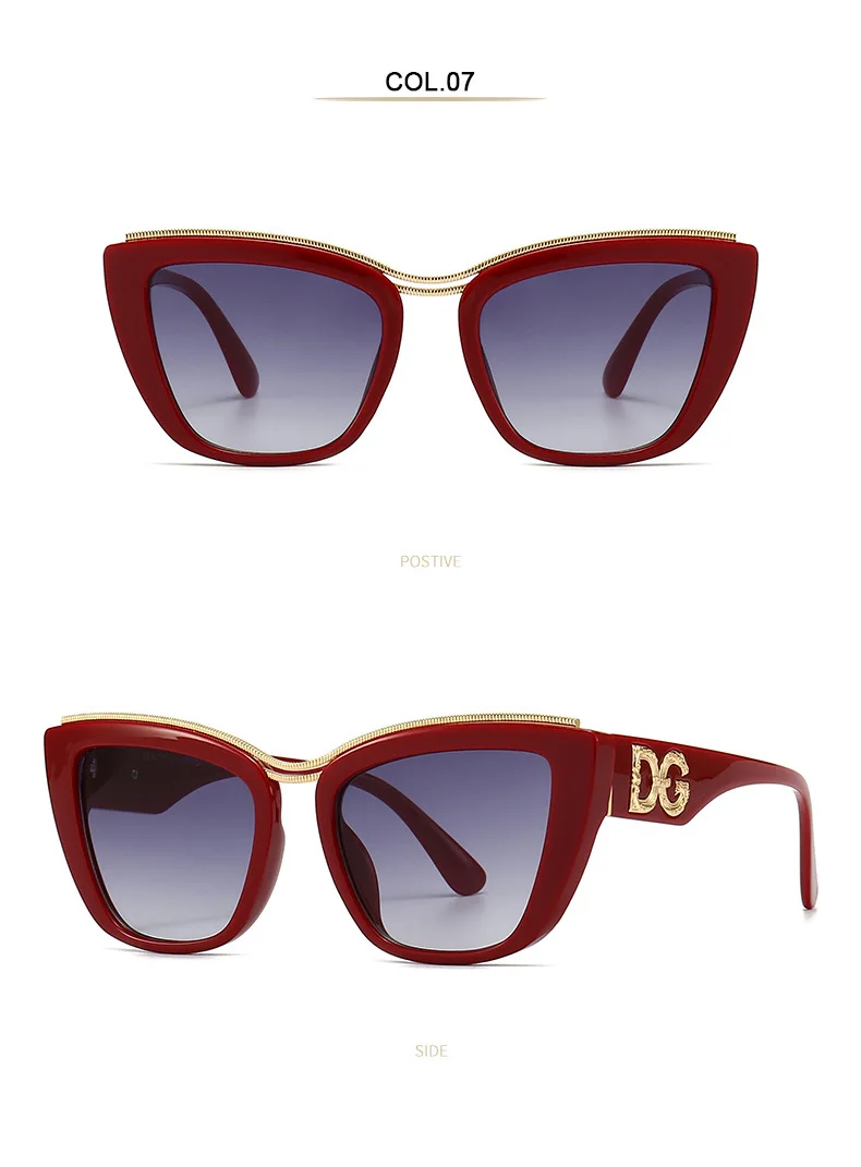 2022 Luxury Brand Designer Sunglasses Sun Glasses For Ladies Classic