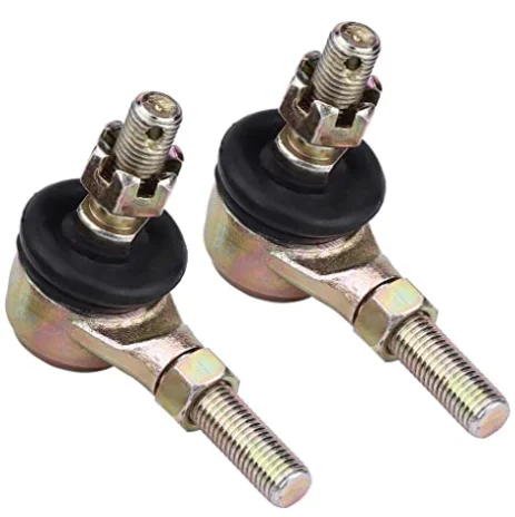 AGAIN 2 pcs 10mm Ball Joint Left and Right Tie Rod Compatible with 70cc 90cc 110cc 125cc 150cc 200cc 250cc ATV Dirt Bike Go Kart Moped Scooter SEEU 
