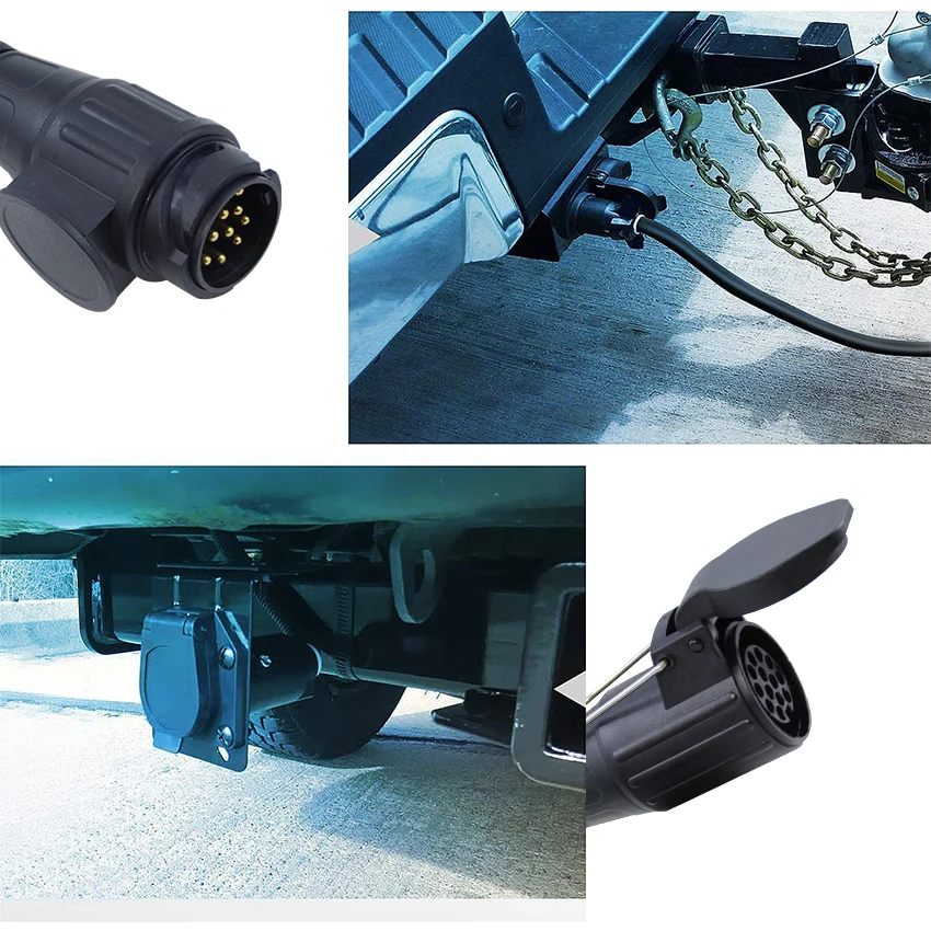 Пластиковая розетка для прицепа 13