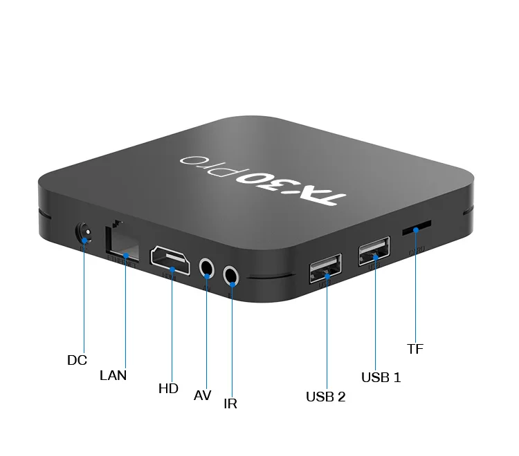 New Iatv TX30 Pro Android TV Box - 4K Set Top Box with Voice