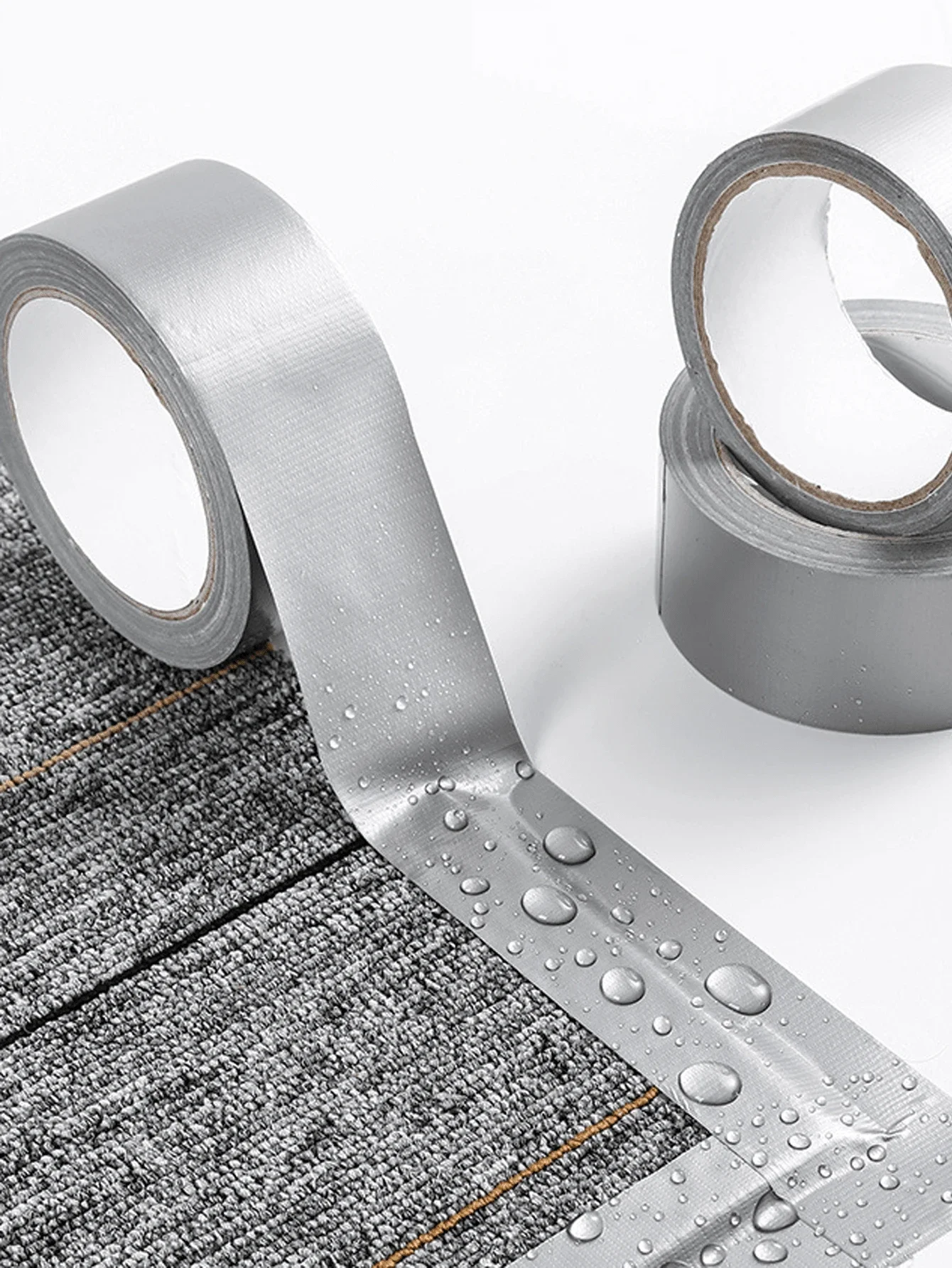 Custom Printed Waterproof PE Duct Tape Single Sided Acrylic Adhesive Pressure Sensitive Masking Tape Option