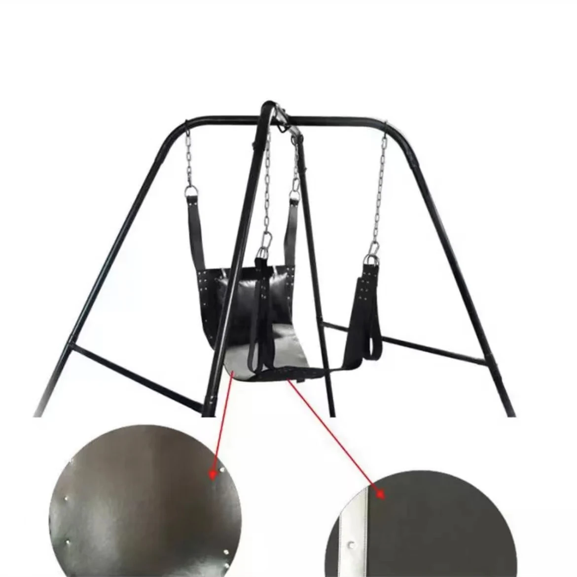 Indoor Sex Swing Seats with Metal Stand Leather Sling Hammock Chair Pillow  Adult Games BDSM Bondage Toys Fetish Sex Furnitures| Alibaba.com