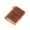 Crazy horse leather brown-2 refills included