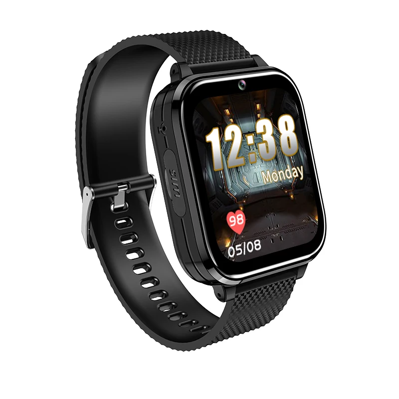 1.7 Inch Large Screen WeChat QQ Chat Video Calling GPS Positioning Payment Sos IP67 Waterproof T36 Smart Watches Factory