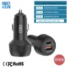 Black PD30W+QC18W=48W Fast Car Charger